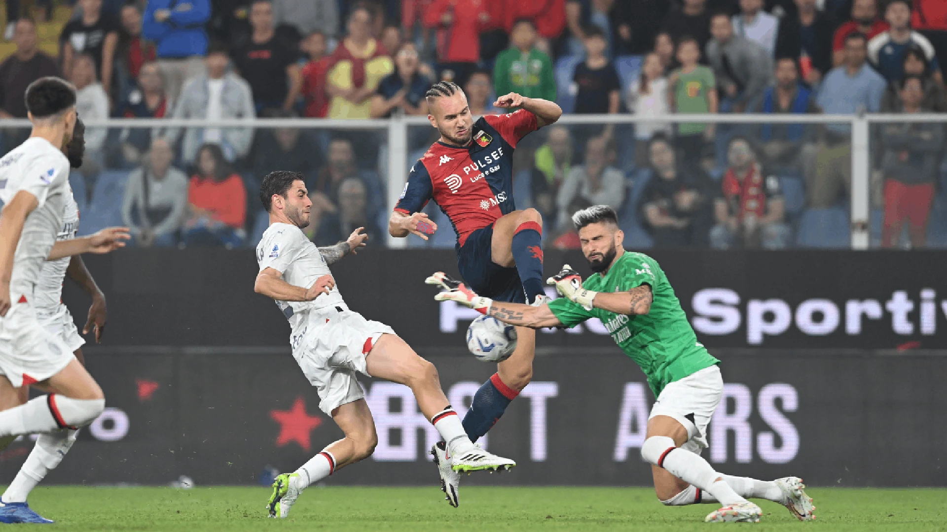 Genoa CFC v AC Milan | Match Highlights | Serie A | Matchday 8