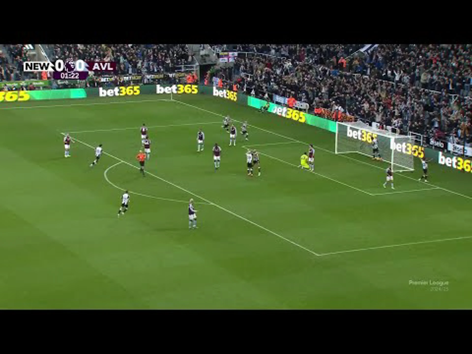 Anthony Gordon | 2ⁿᵈ Minute Spectacular Short Goal v Aston Villa