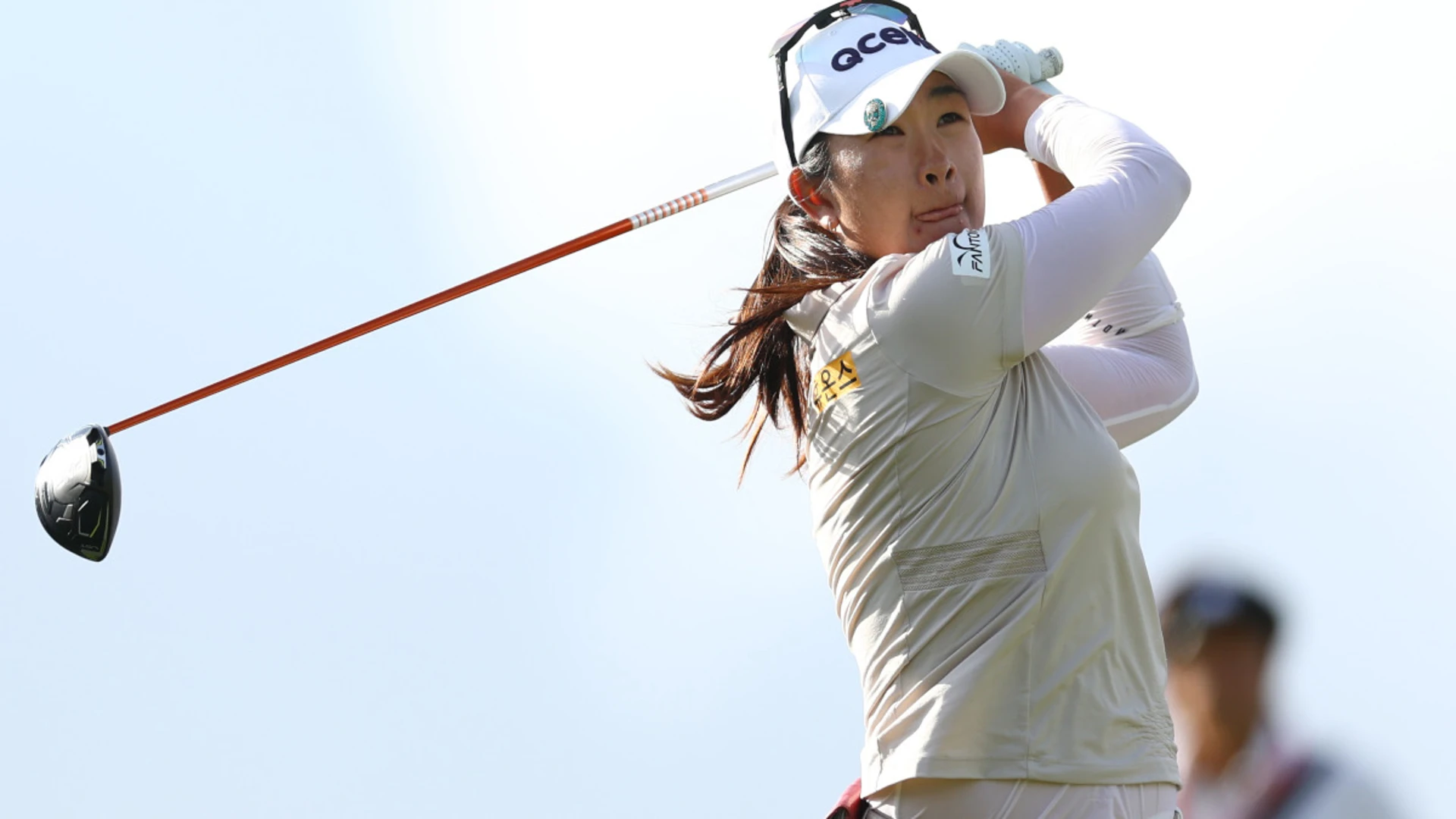 Hole-in-one helps A Lim Kim take Lotte Championship lead