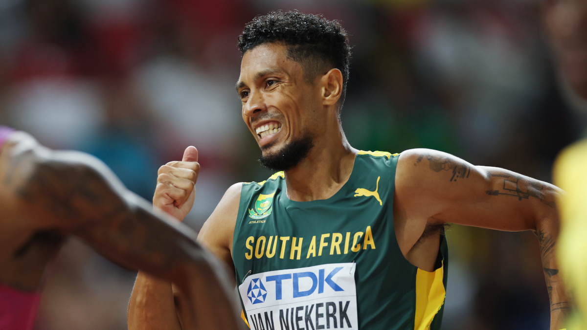 Van Niekerk falters but ready to fight in the final