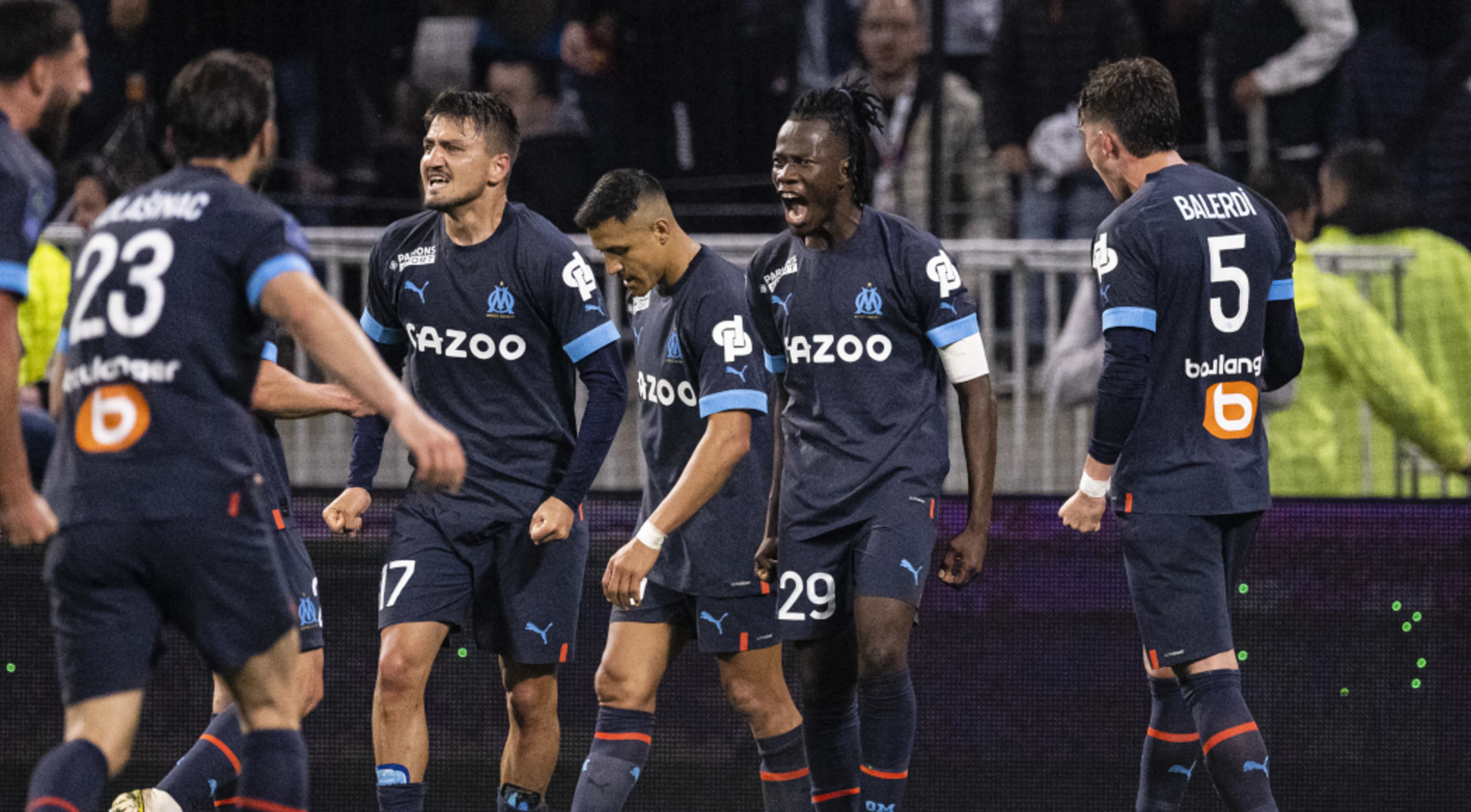 Marseille score twice in three minutes to beat Auxerre