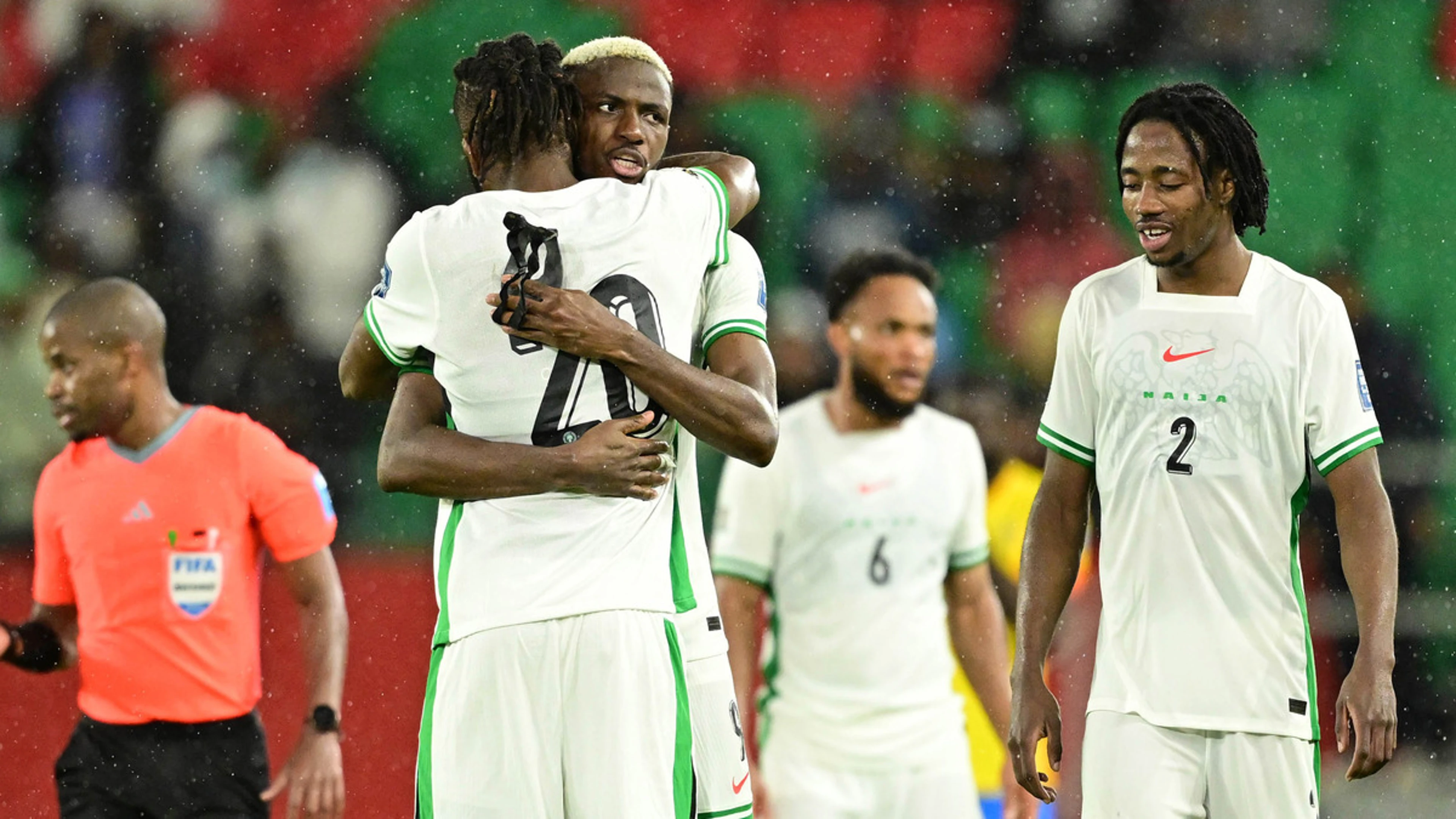 Nigeria run riot to secure World Cup playoffs final spot after Gabon win