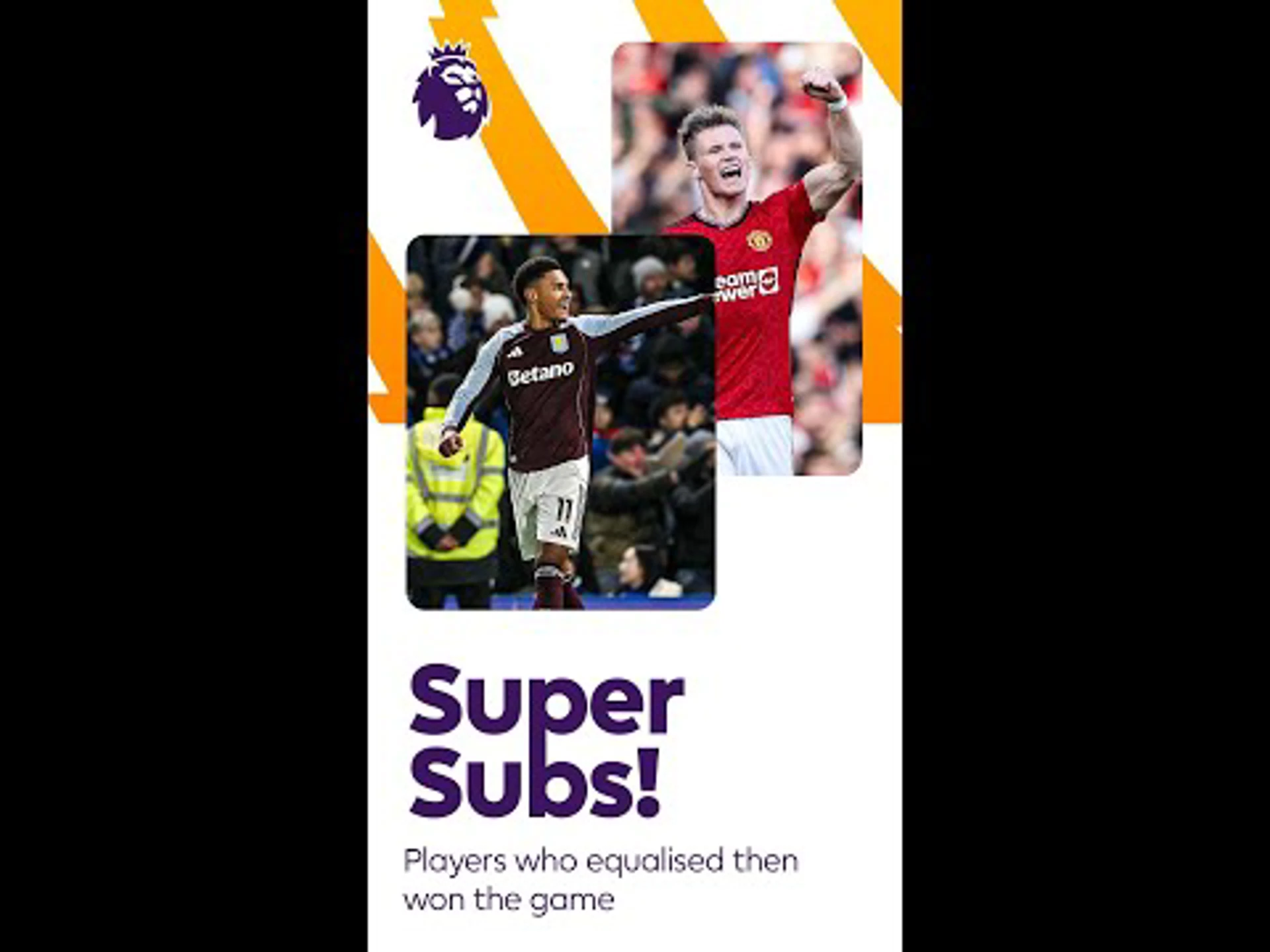 GAME CHANGERS! Subs who equalised, then won the game