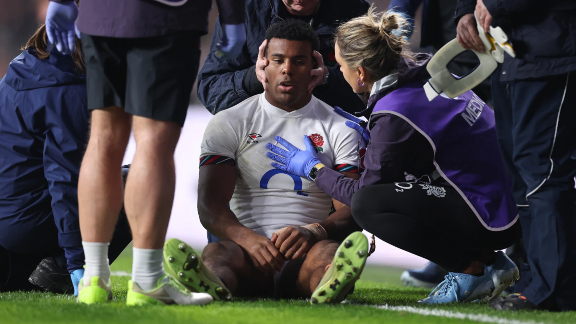 England's Feyi-Waboso out of South Africa match