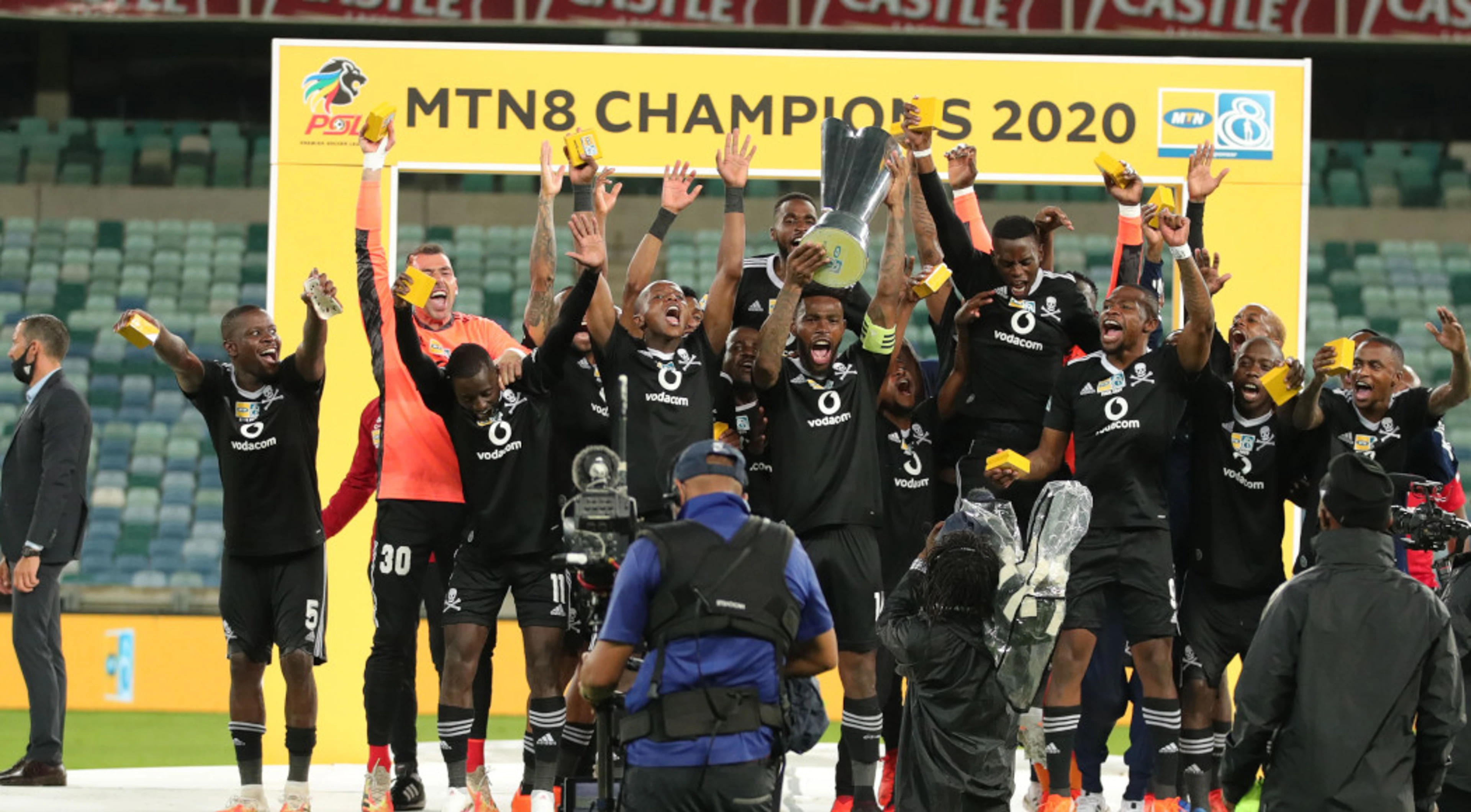 Pirates end trophy drought with MTN8 success