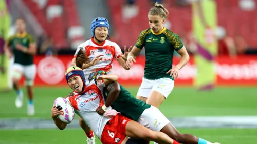 Japan v South Africa | Match Highlights | World Rugby HSBC Women's Sevens Series Singapore
