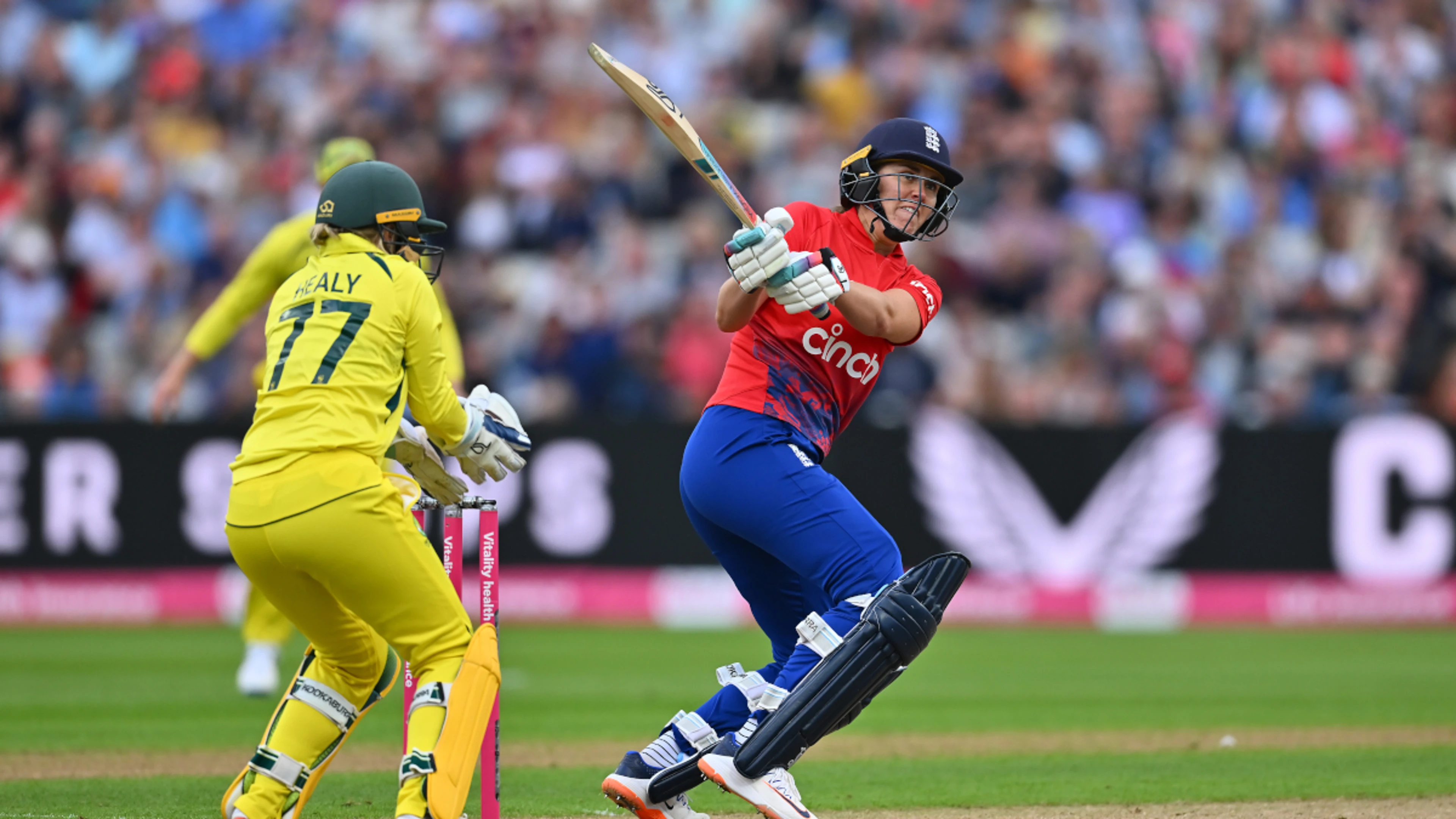 Sciver-Brunt's latest hundred helps England end Women's Ashes all square