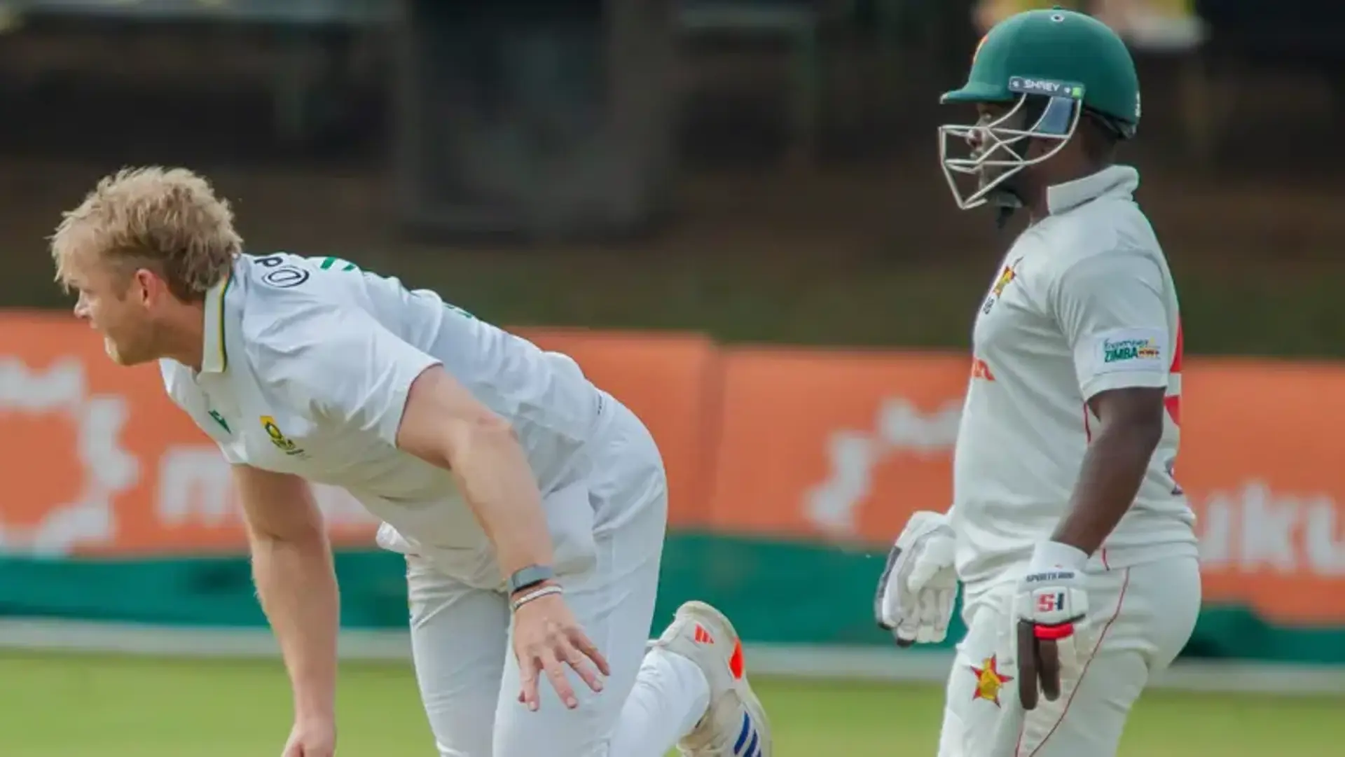 BAT AND BALL BRILLIANCE: Bosch bowls Proteas to 328-run win over Zimbabwe