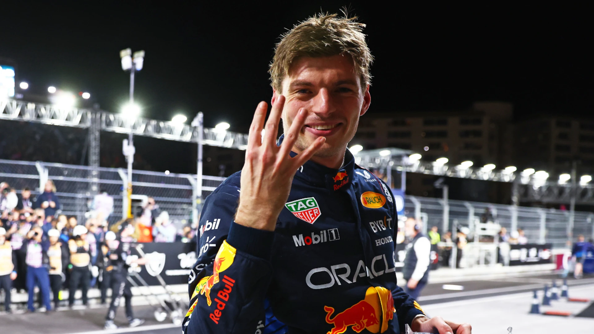 Verstappen wins fourth consecutive Formula One world title