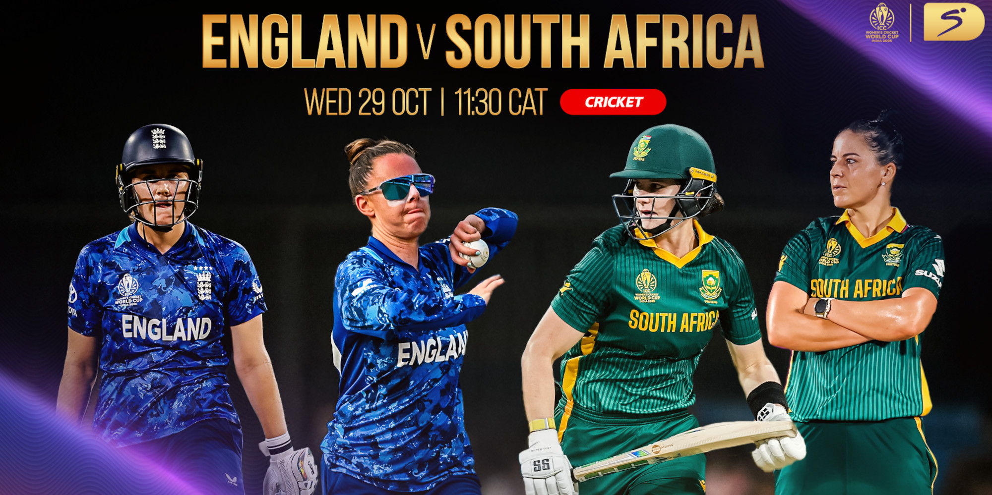 LIVE: CWC - England W v South Africa W