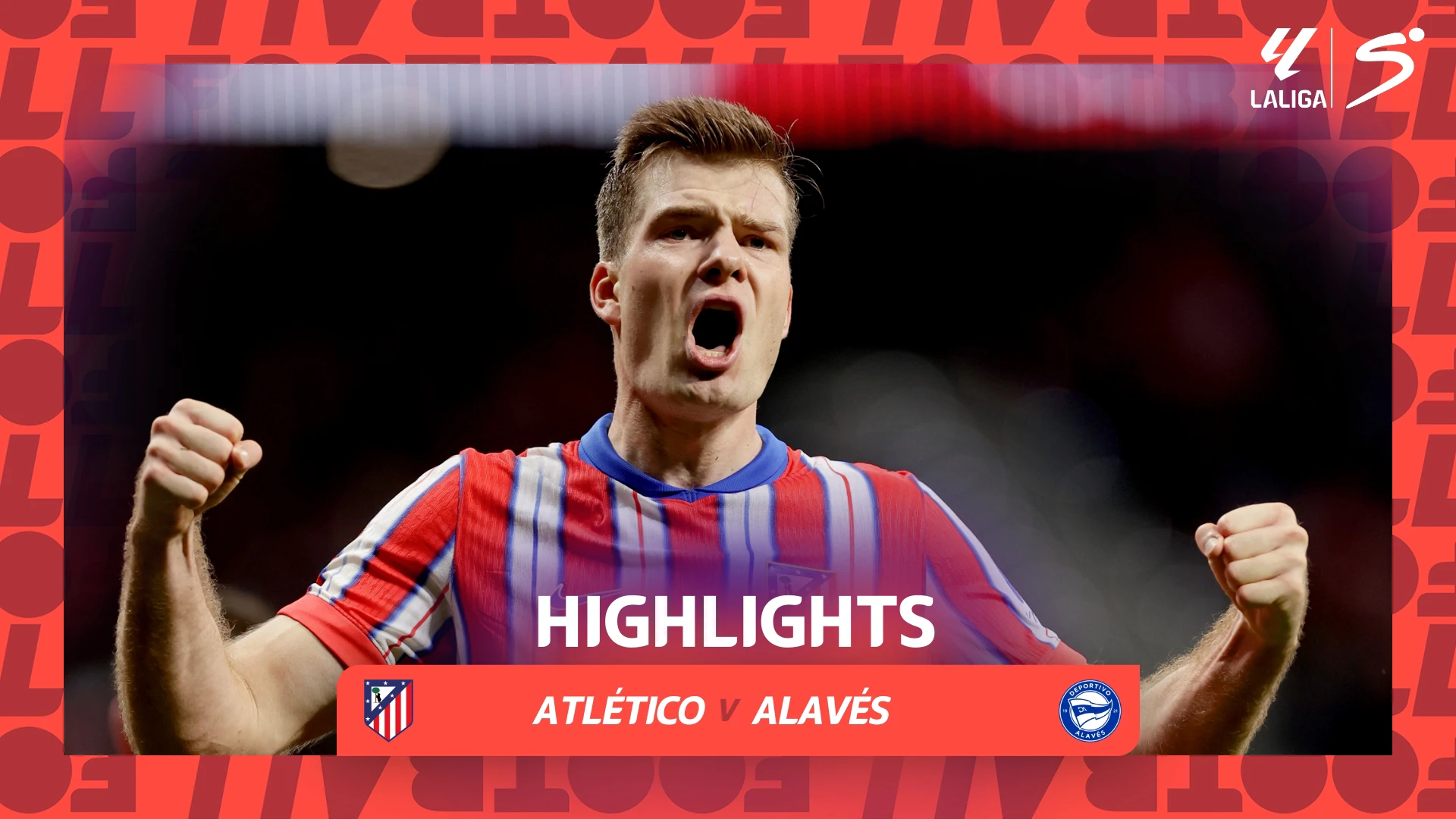 Atletico Madrid v Alaves | Match Highlights | LaLiga EA Sports Matchday 14