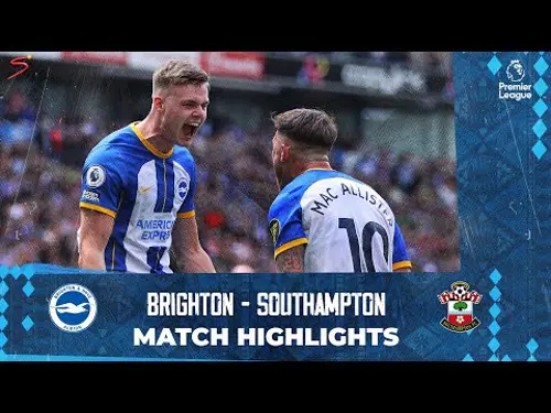 Brighton and Hove Albion v Southampton | Match in 3 Minutes | Premier League