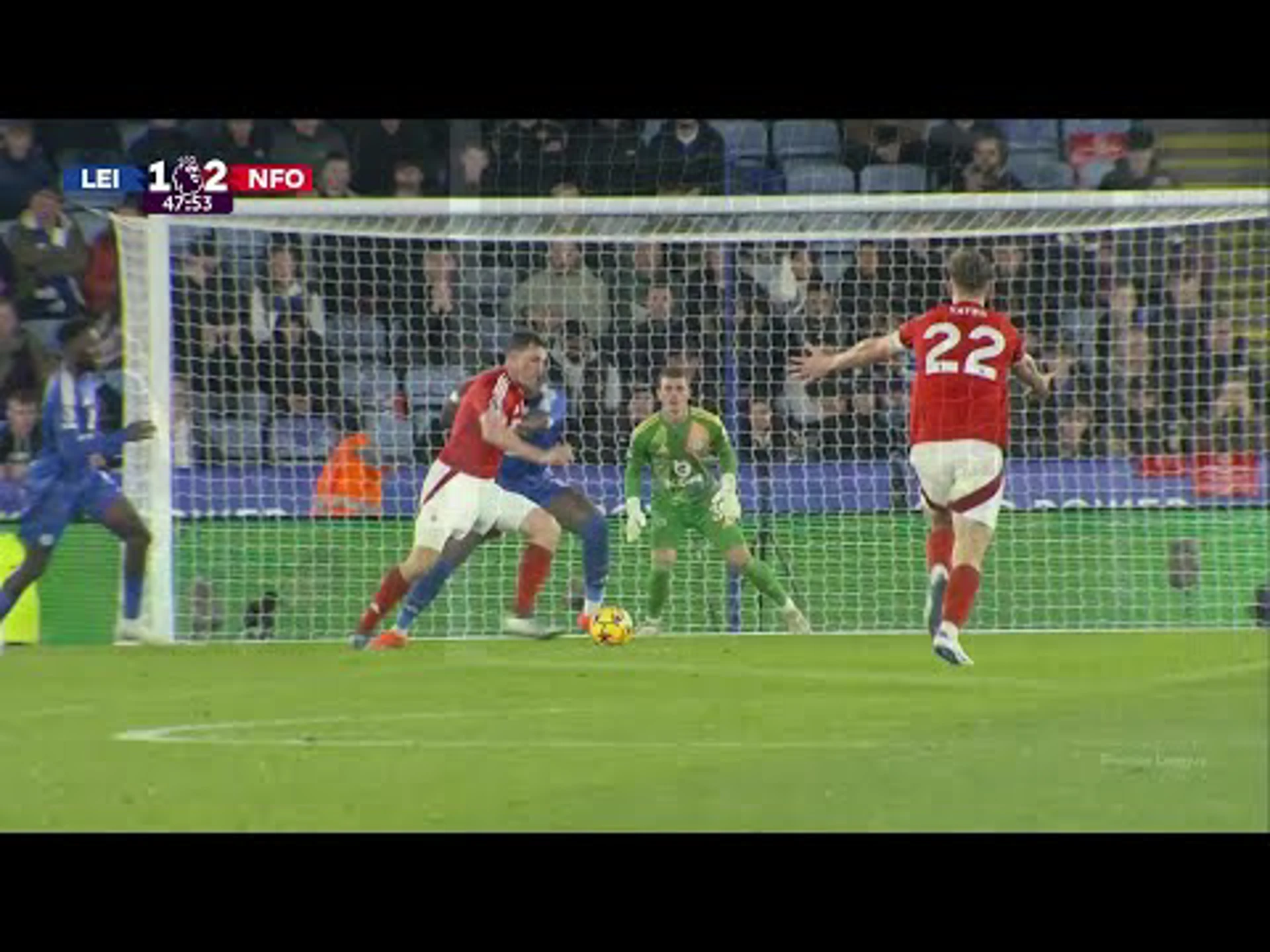 Chris Wood | 47ᵗʰ Minute Goal v Leicester City