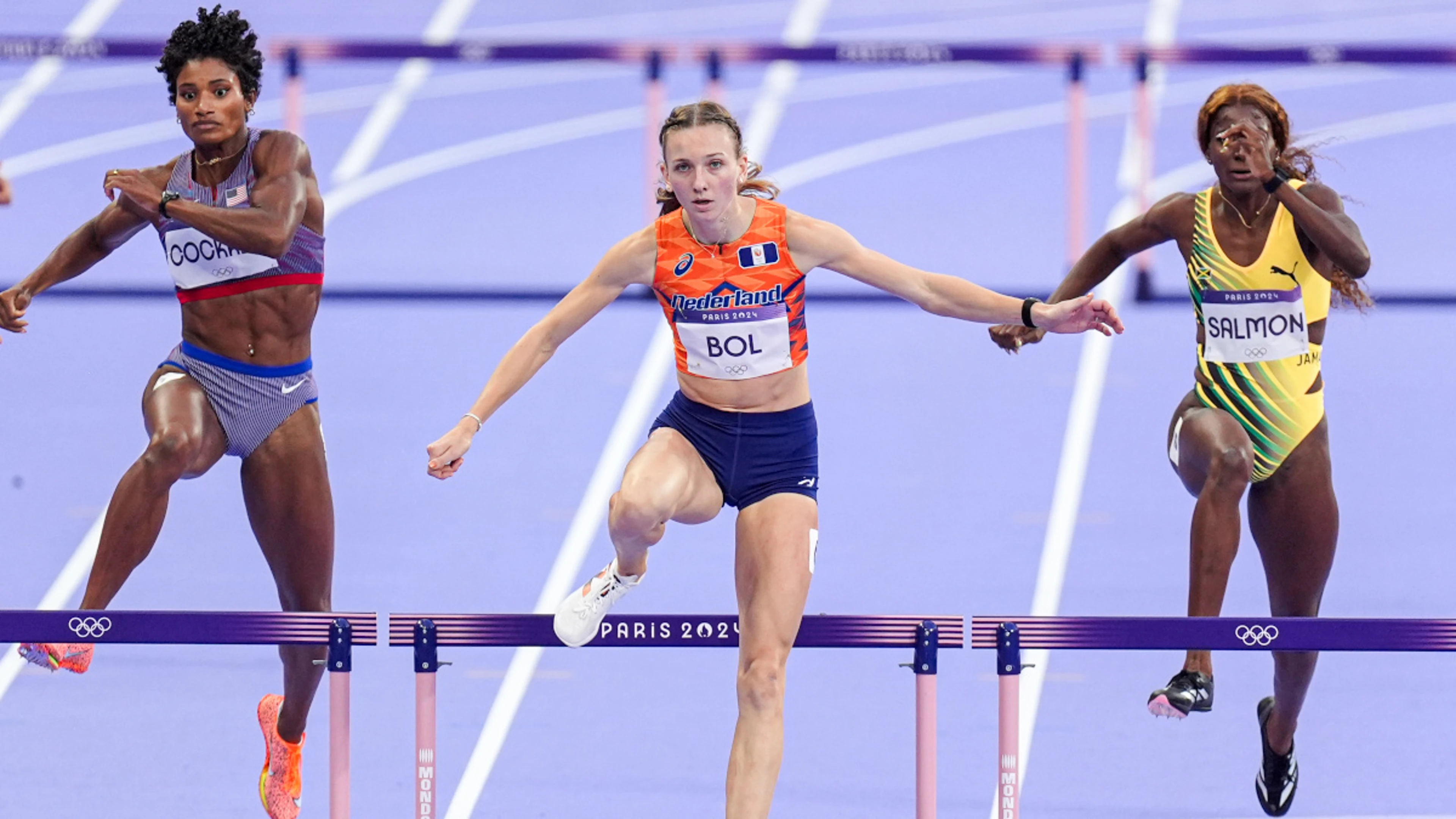 McLaughlin-Levrone, Bol reach Olympic 400m hurdles final