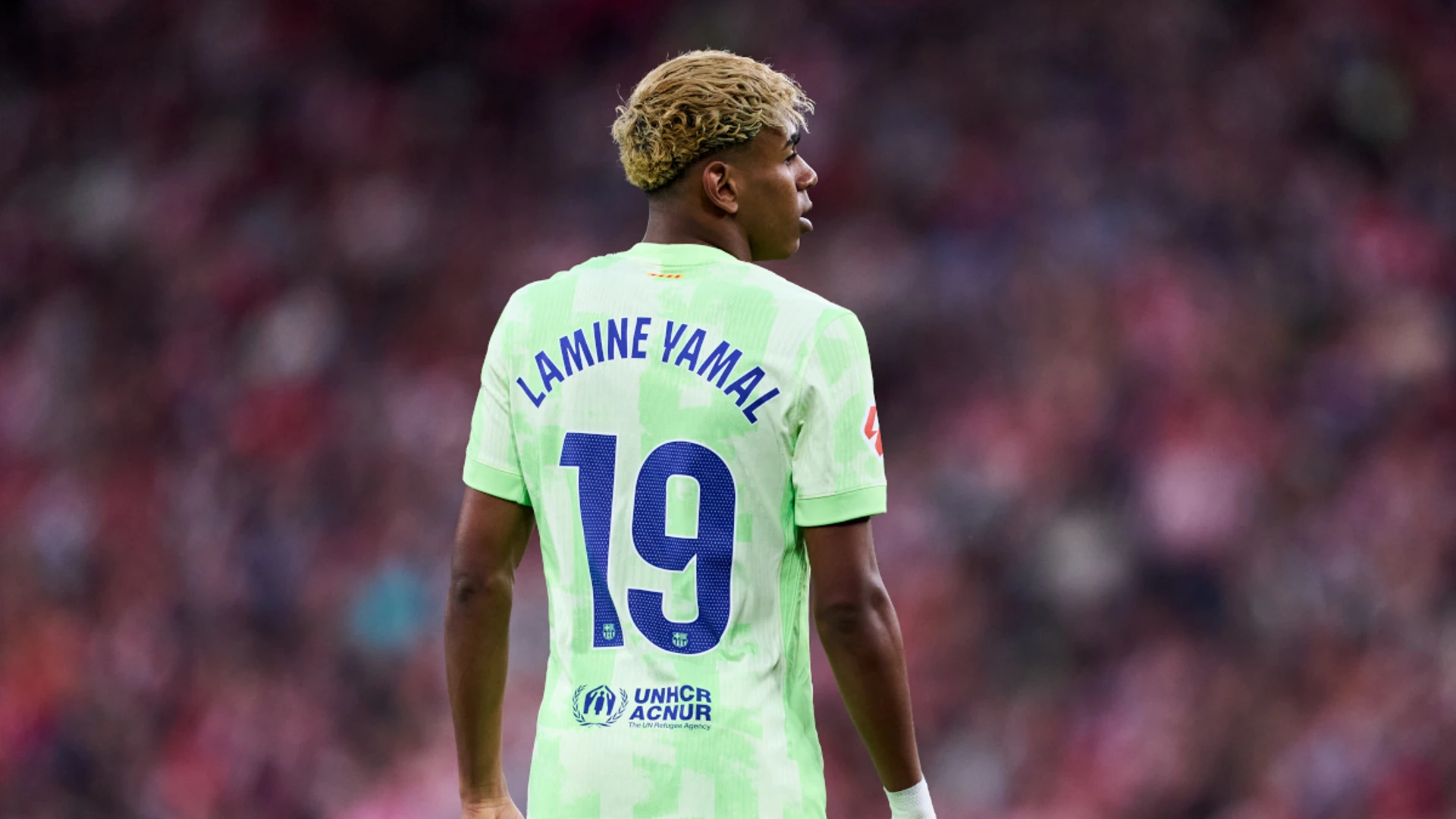 Yamal takes iconic Barcelona number 10 shirt