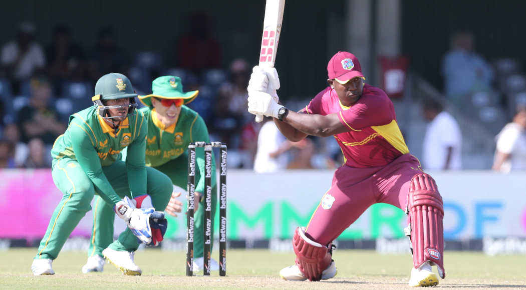 Big-hitting Powell denies Proteas