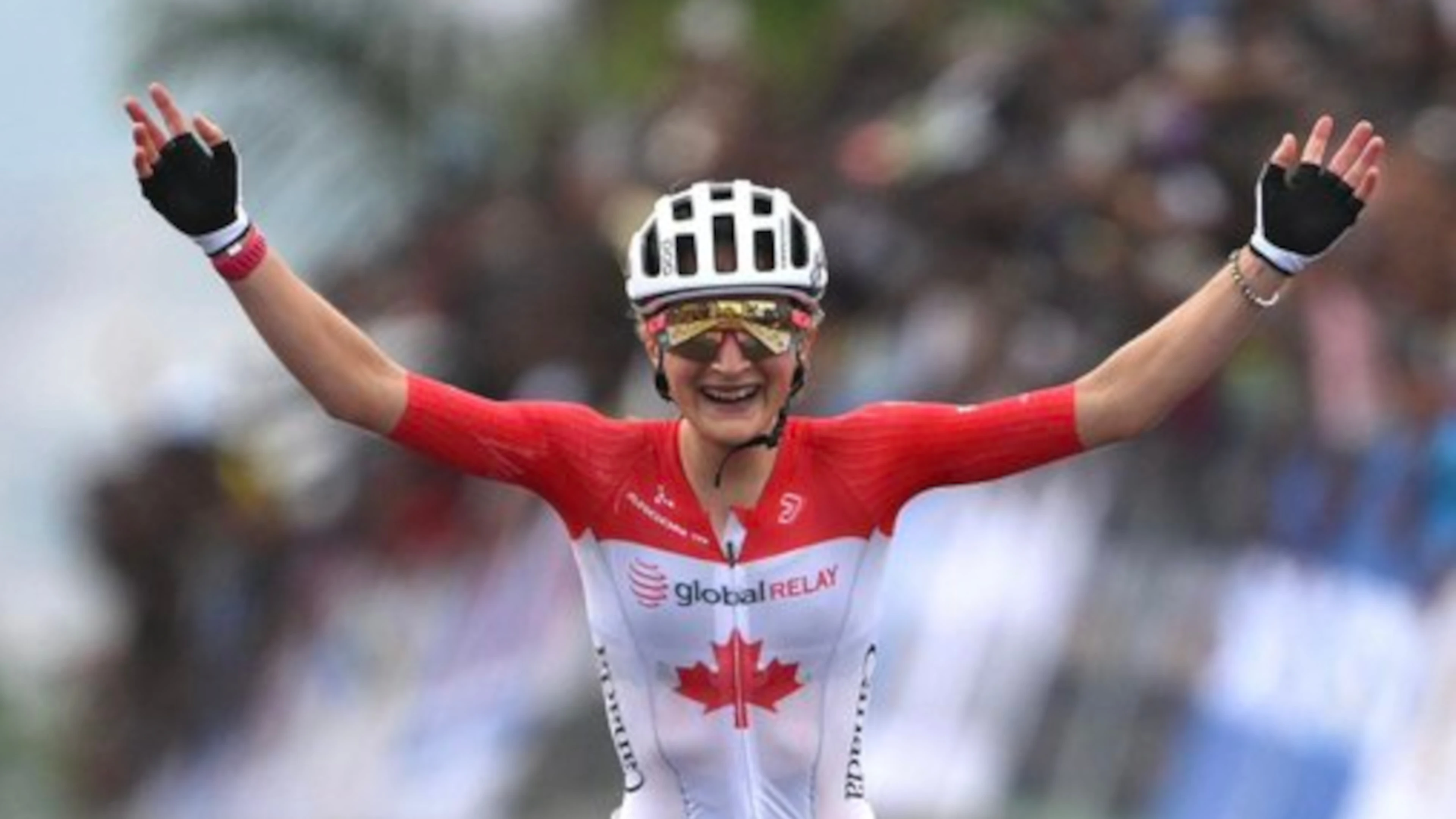 Canadian Vallieres pulls off cycling world title surprise