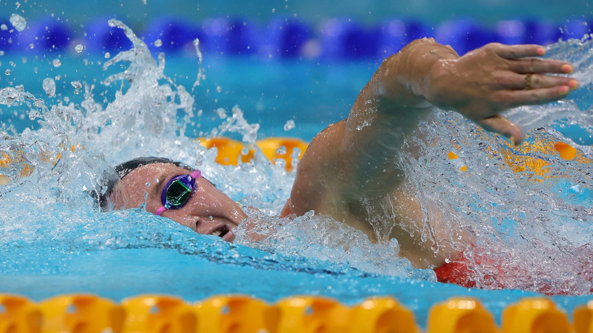 Pallister joins Ledecky in cracking 1500m freestyle barrier