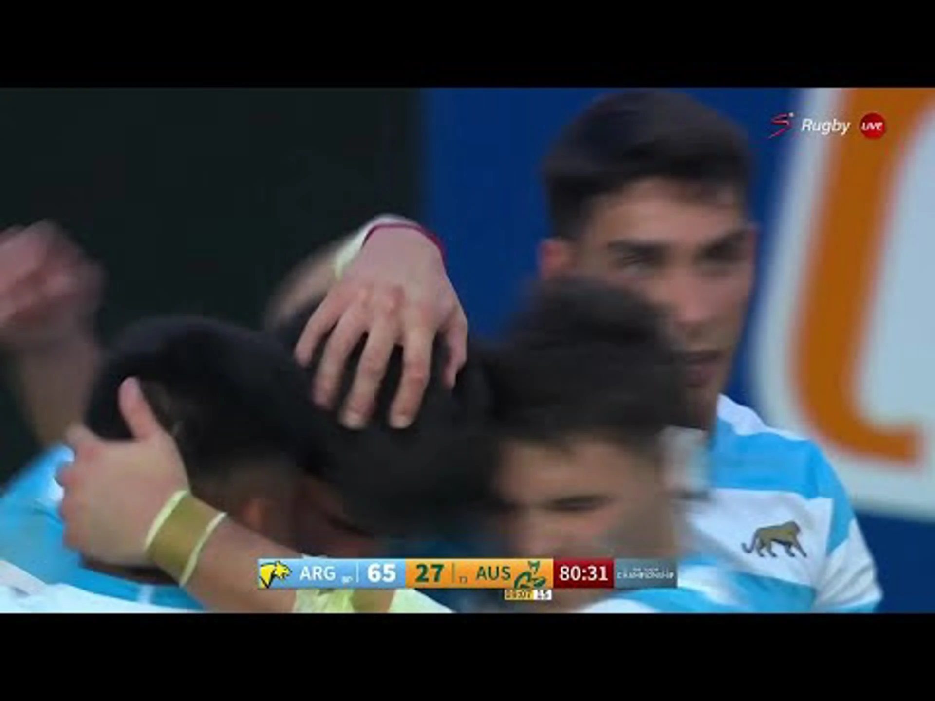 Lucio Cinti Luna | 81ˢᵗ Minute Try v Australia