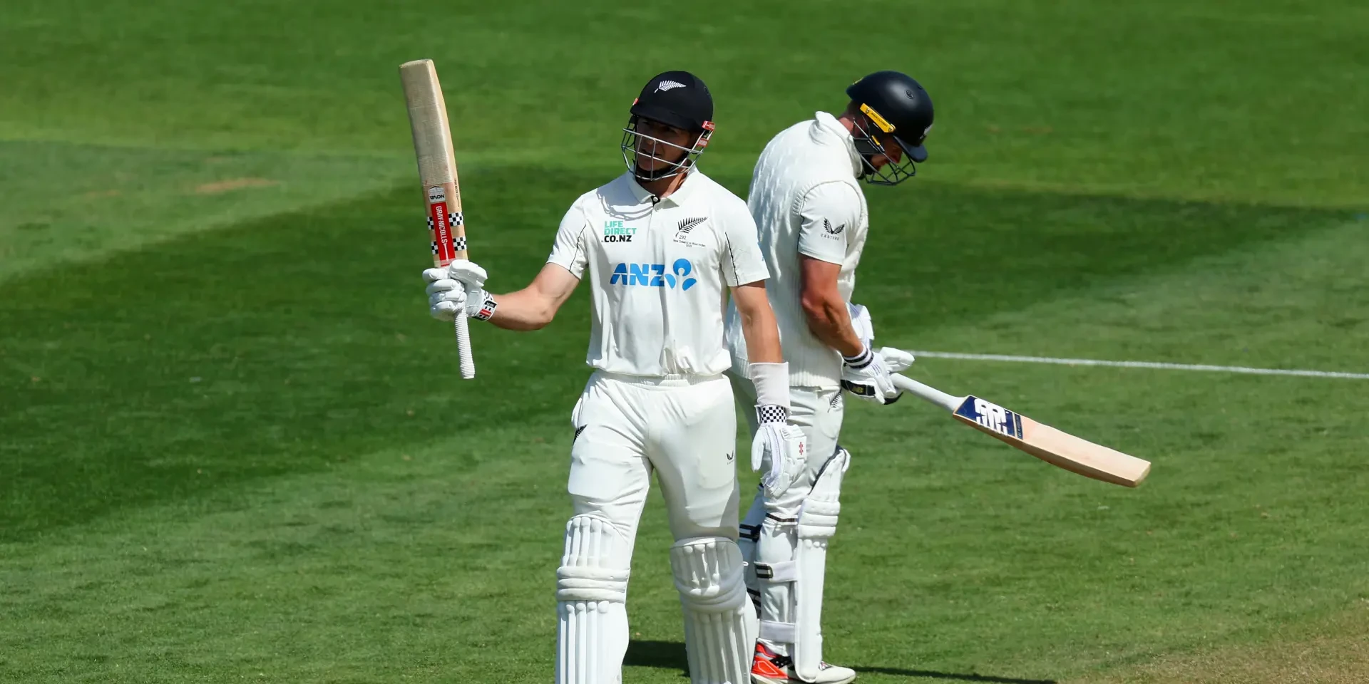 AGGRESSIVE: Hay fifty on debut helps put NZ on top in Windies test