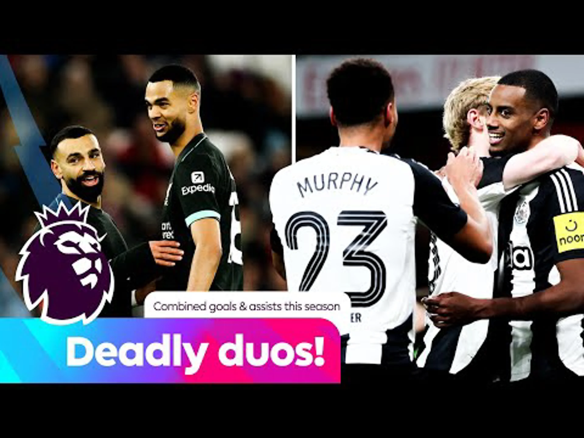 Deadly duos | These pairs have assisted each other the most this season | Premier League