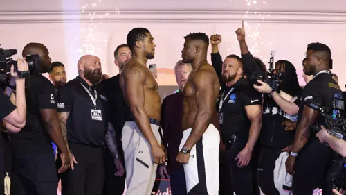 'Postman' Joshua vows to deliver victory over Ngannou