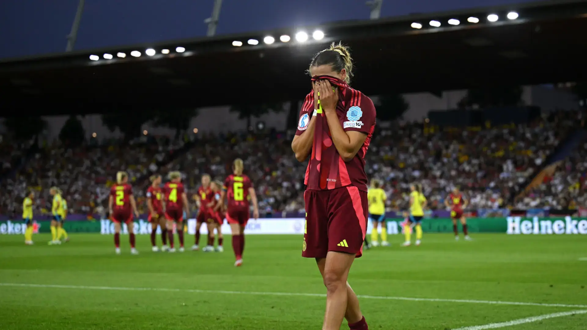 EURO 2025: Sweden top group with win over Germany