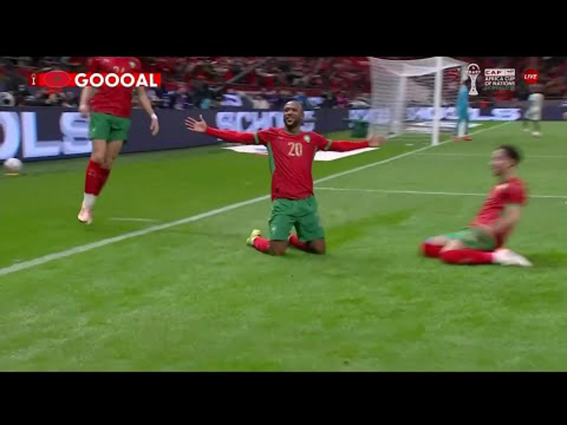 Ayoub El Kaabi | 74ᵗʰ Minute Goal v Comoros