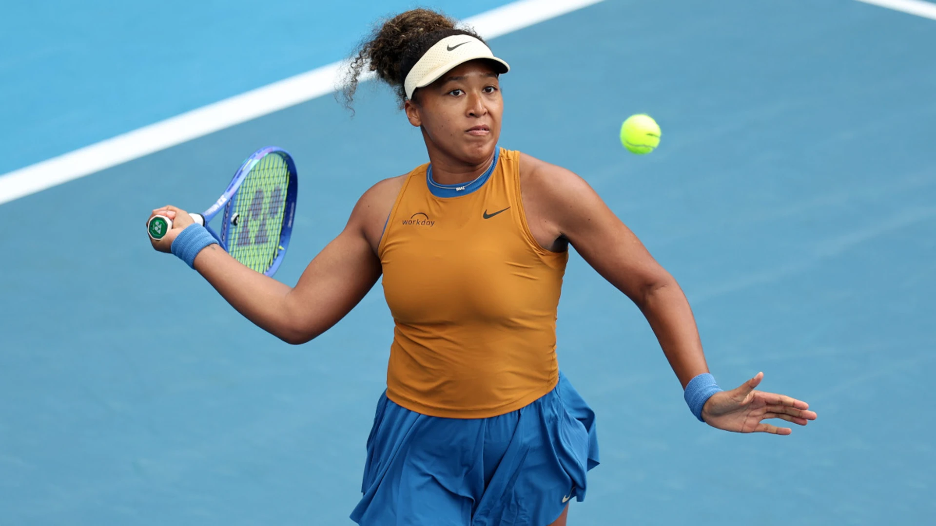 LOCKED IN: Osaka overcome nerves to reach Auckland quarters