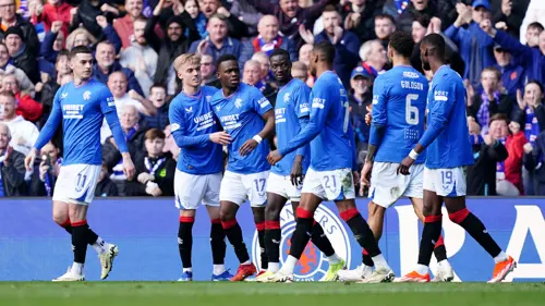 Rangers beat Hibs to go top ahead of Old Firm showdown
