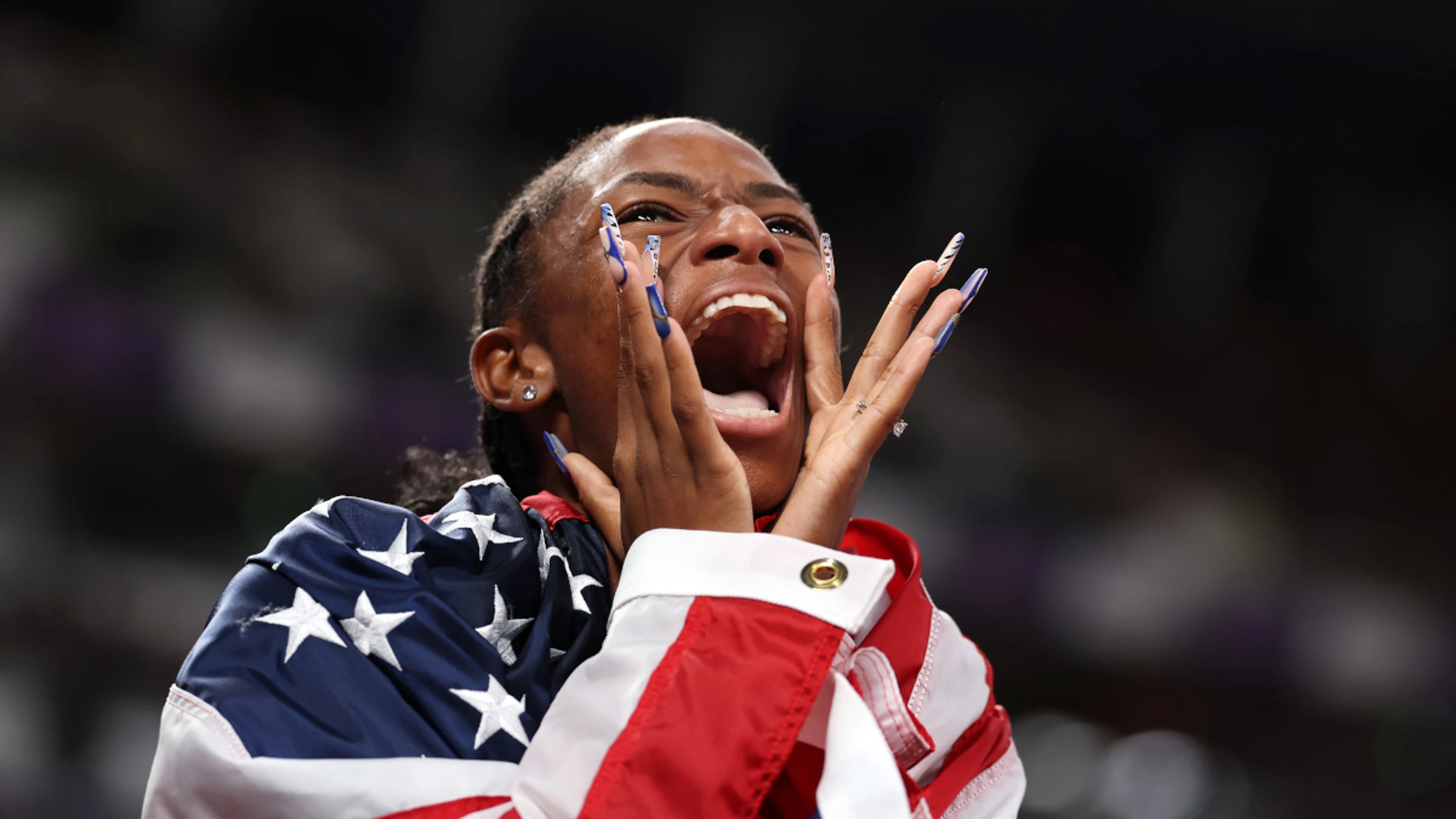 Jefferson-Wooden completes world sprint treble with US relay win