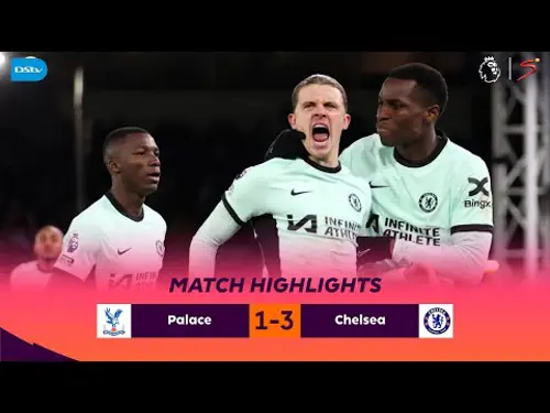 Crystal Palace v Chelsea | Match in 3 Minutes | Premier League
