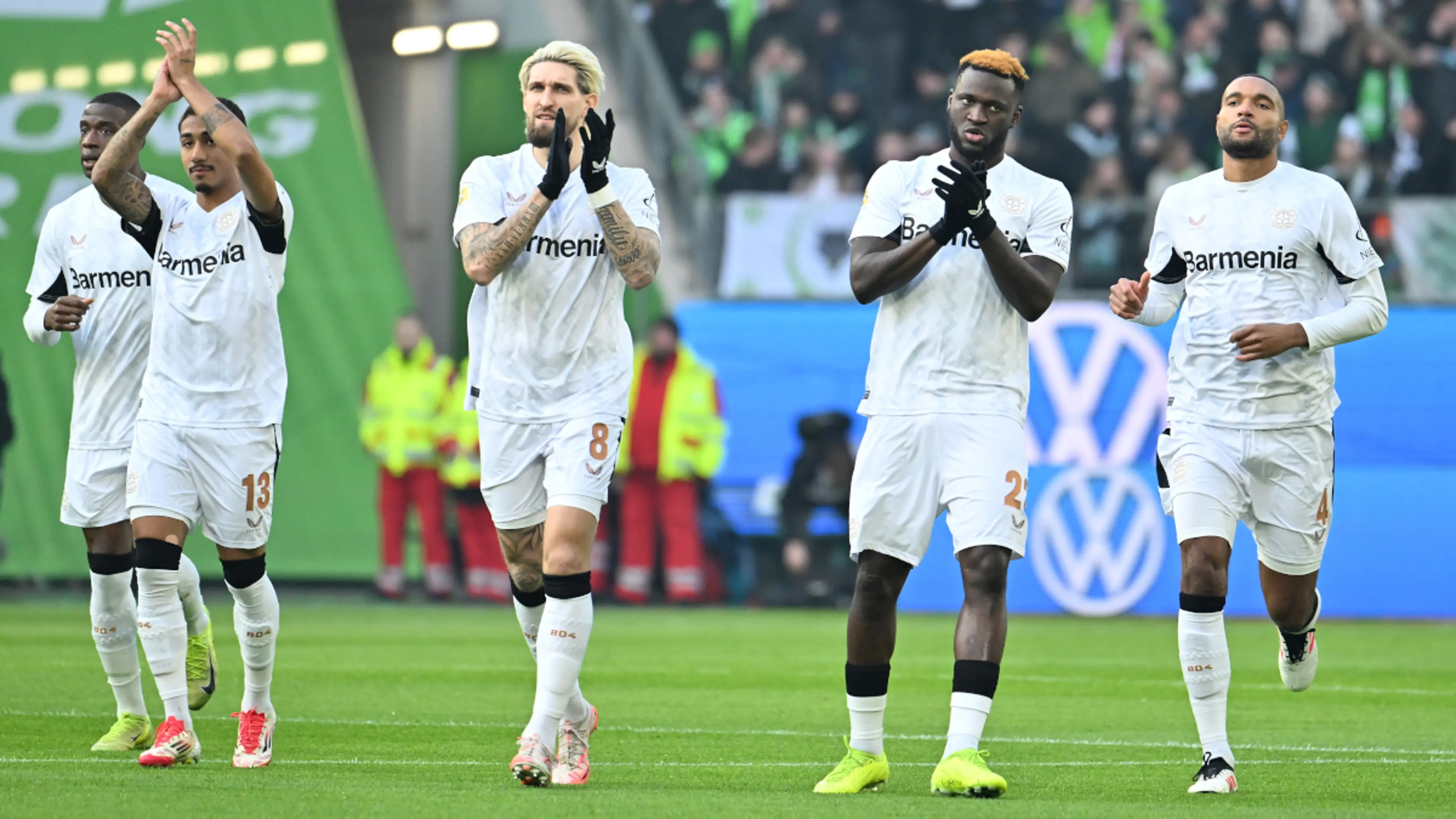 Leverkusen lose ground on Bayern with Wolfsburg stalemate