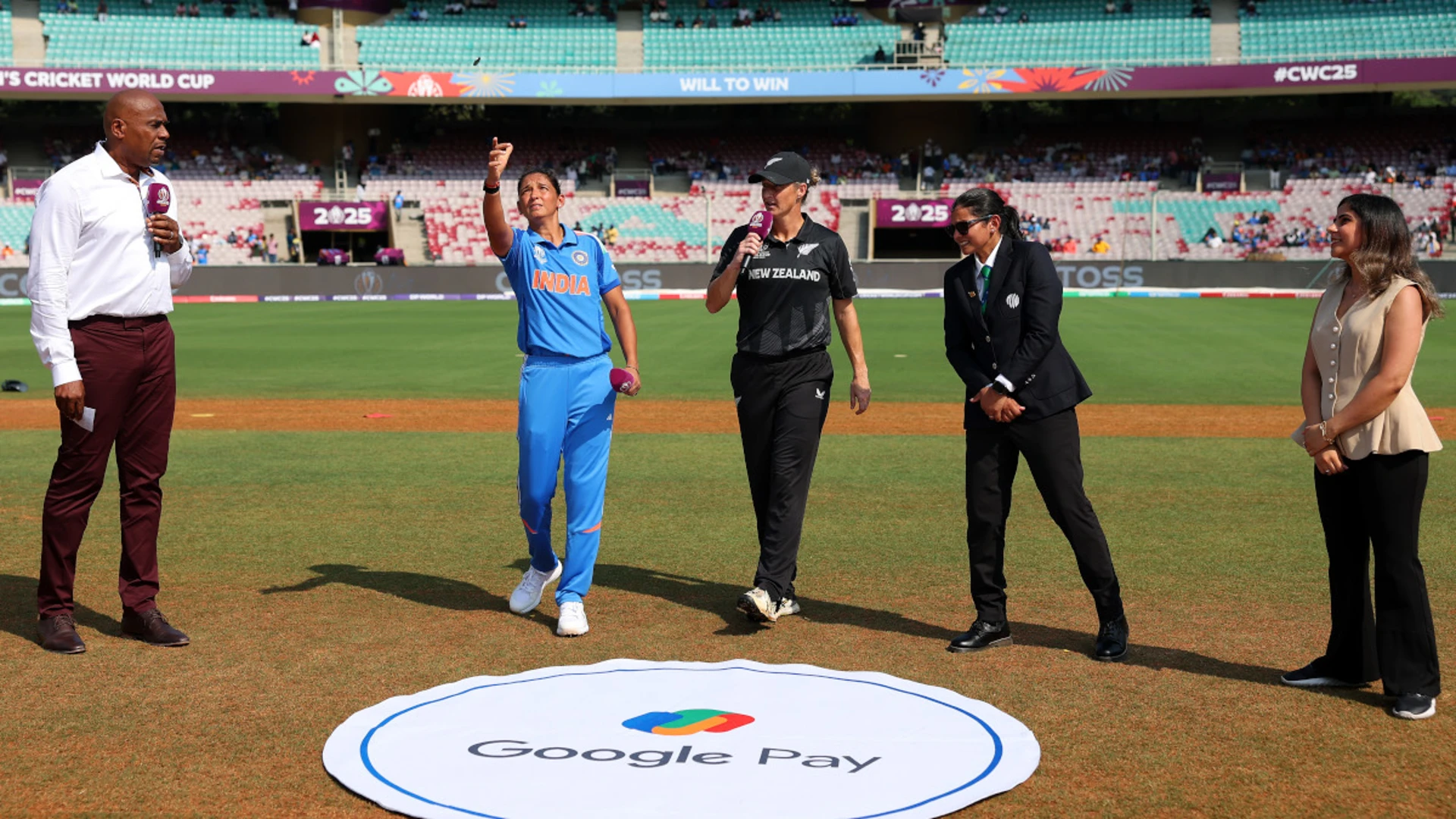 India, New Zealand fight for semifinal spot at CWC25