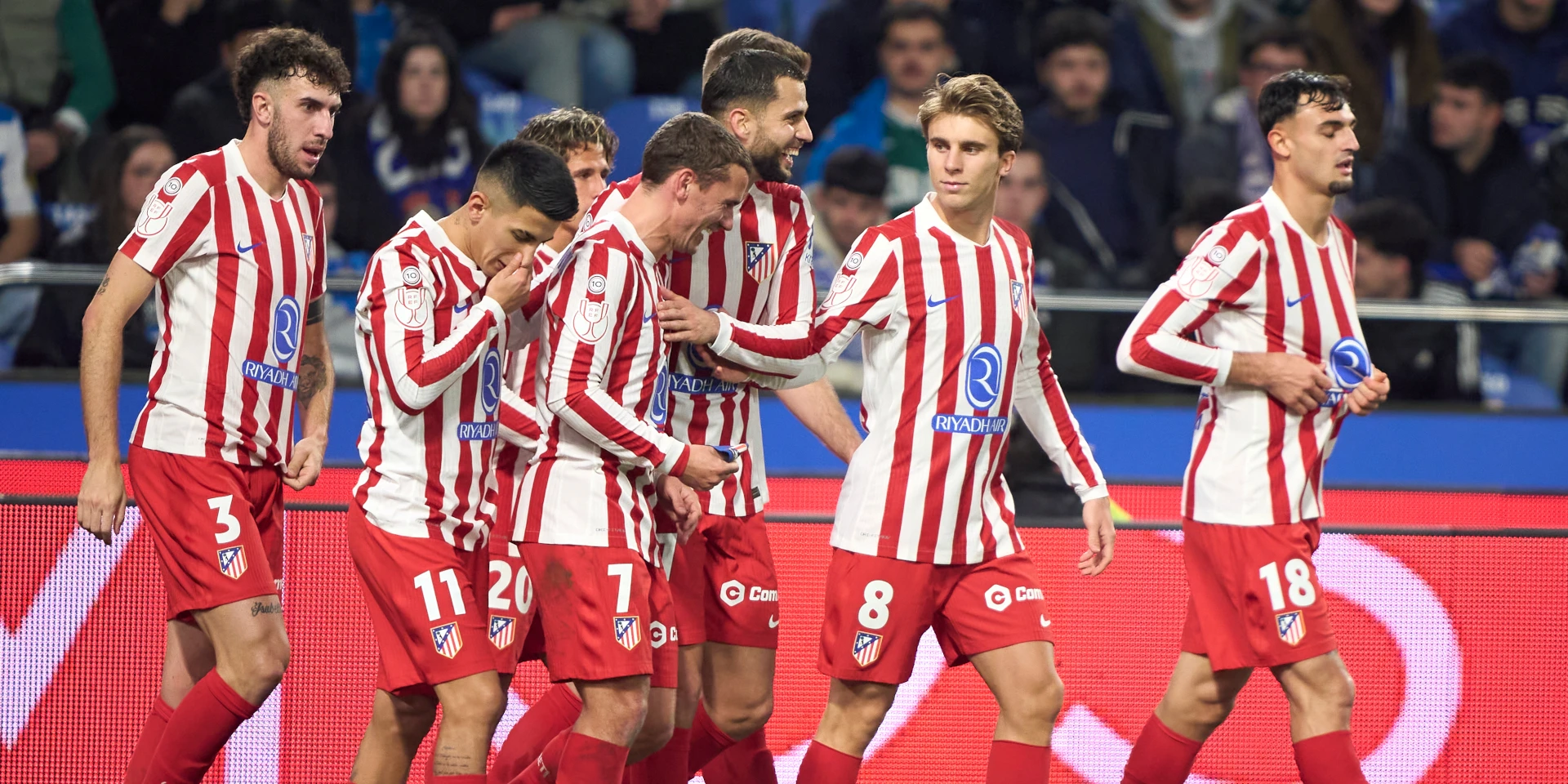 Griezmann curls Atletico past Deportivo La Coruna into Copa quarters