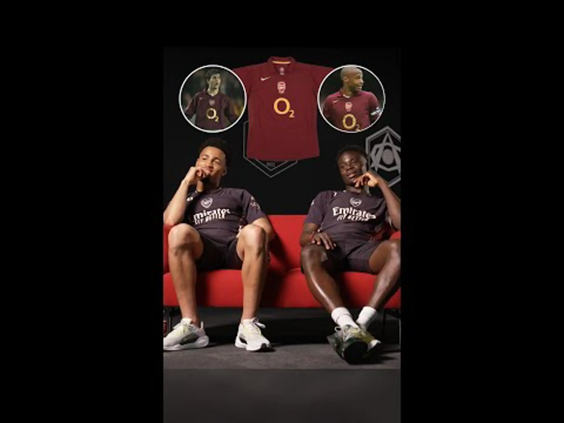 First player you think of when you see the shirt | Bukayo Saka and Ethan Nwaneri!