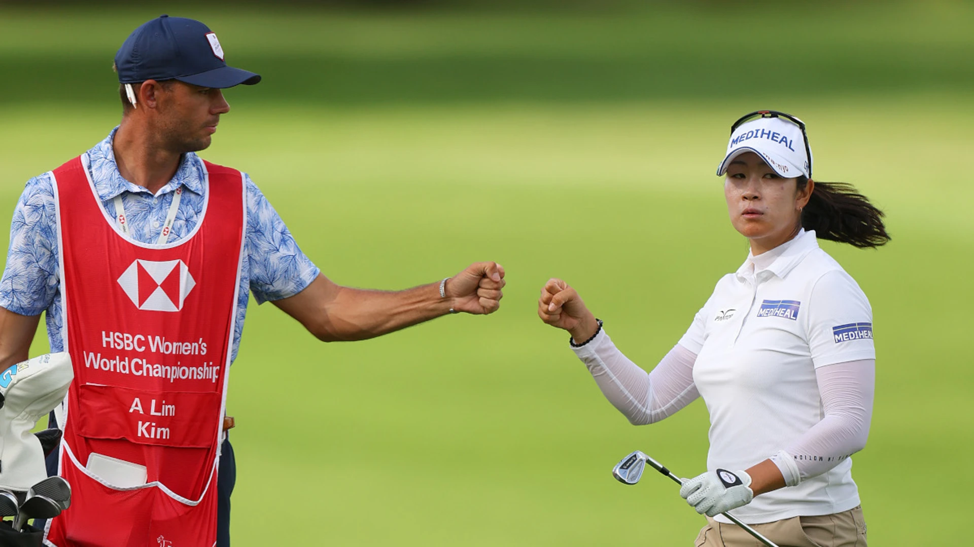 A Lim Kim leads Charley Hull by one in Singapore