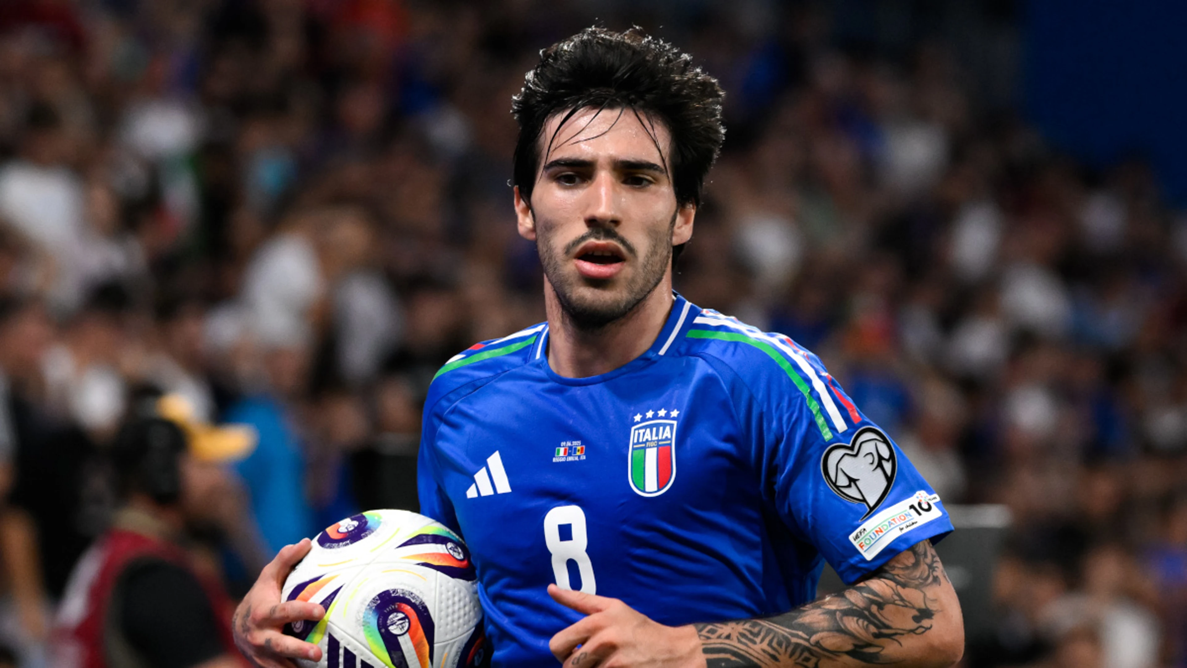 Injury doubt Tonali picked by Gattuso for Italy's World Cup qualifiers