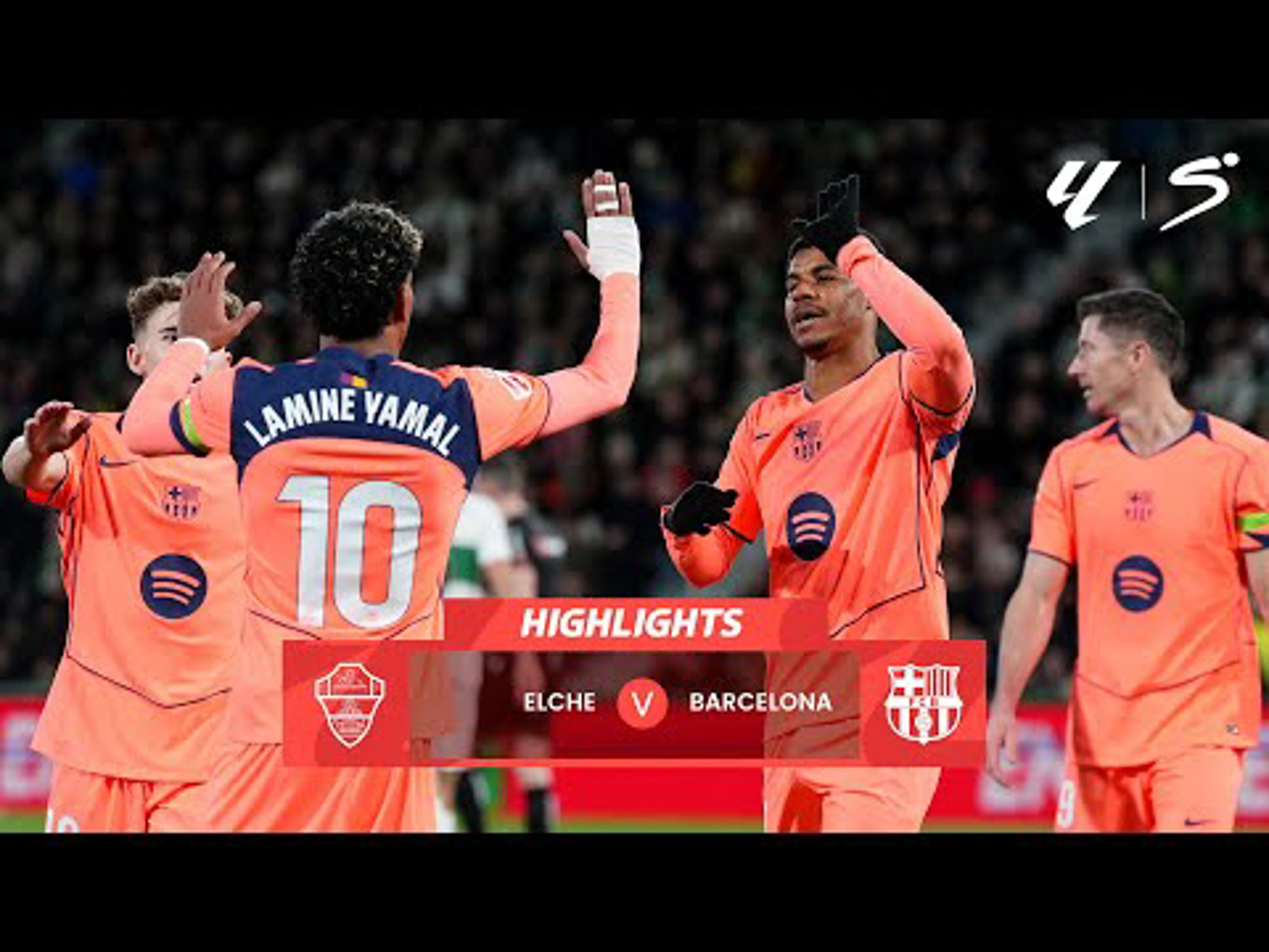 Elche v Barcelona | Match Highlights | LaLiga