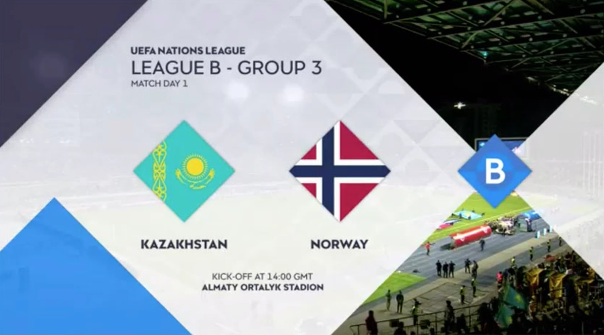 Kazakhstan v Norway | Match Highlights | UEFA Nations League