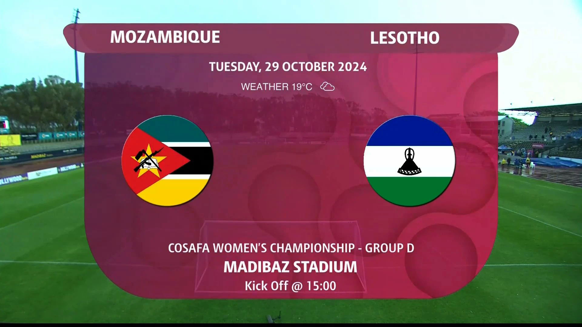 Mozambique v Lesotho | Match Highlights | COSAFA Women's Championship