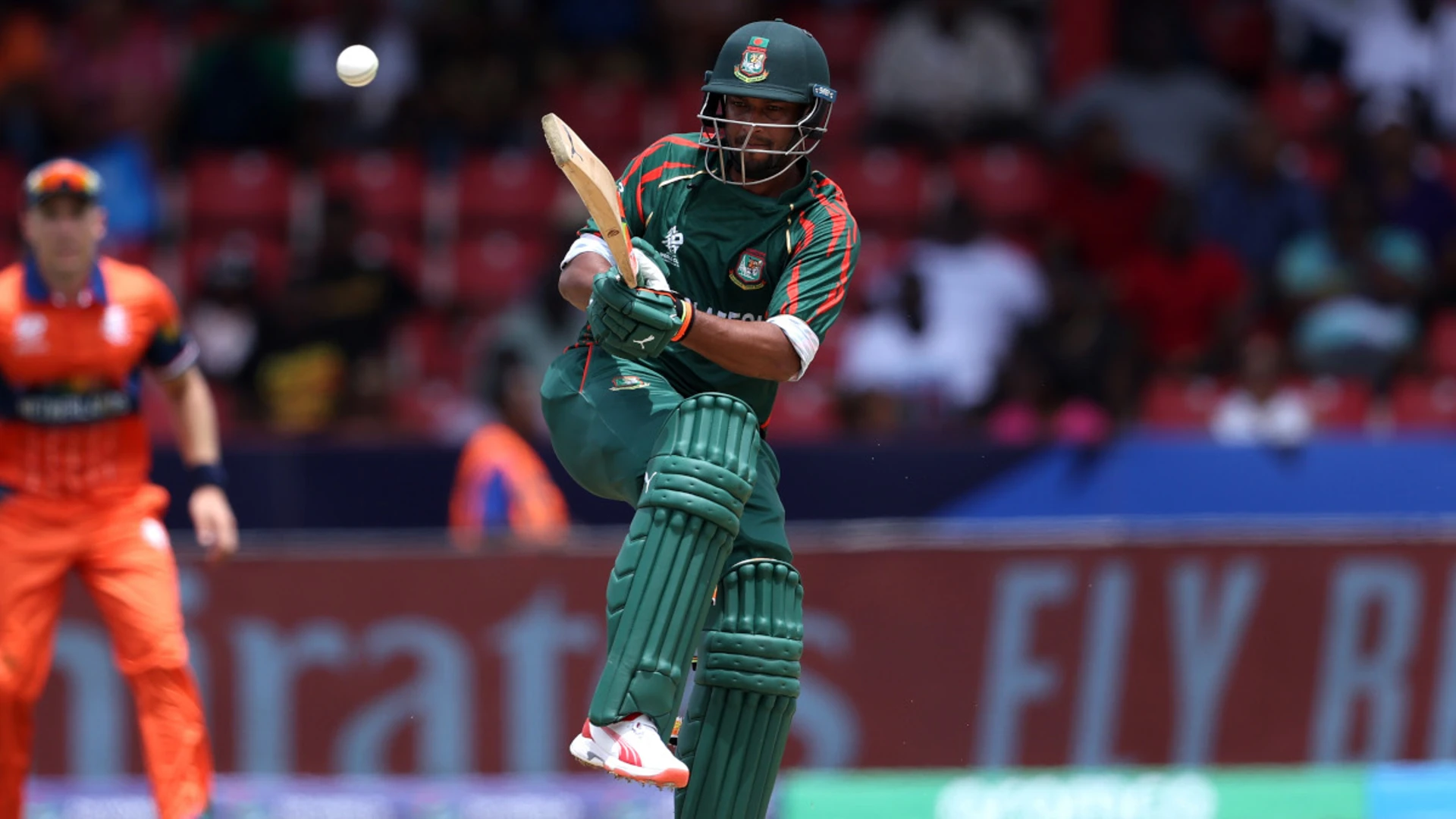 Shakib stars as Bangladesh edge closer to second round