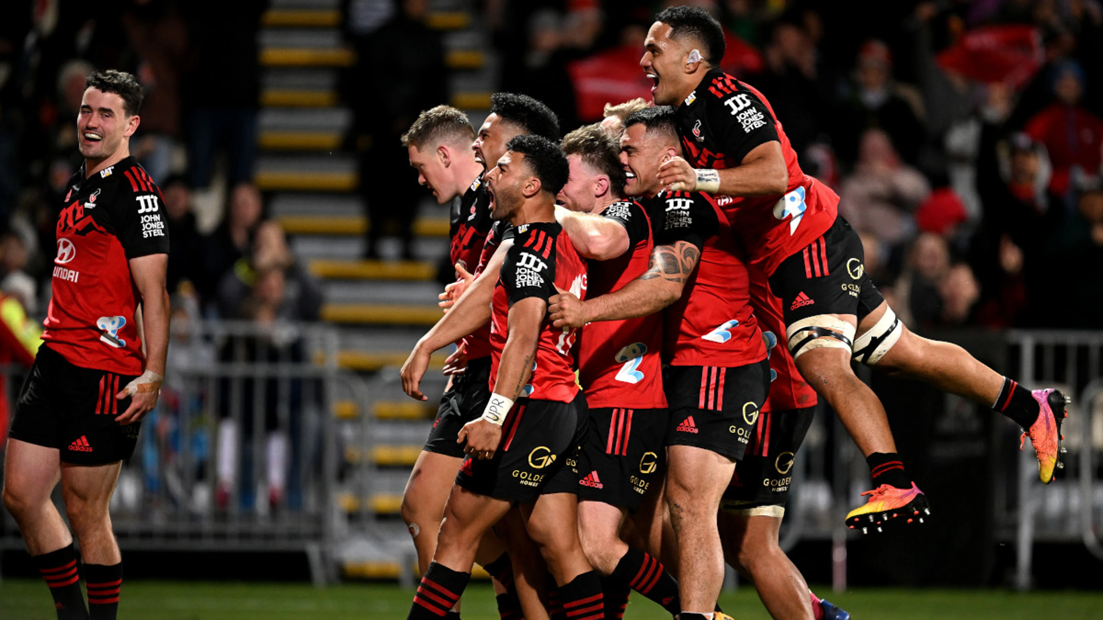 Crusaders slay Blues to reach Super Rugby final