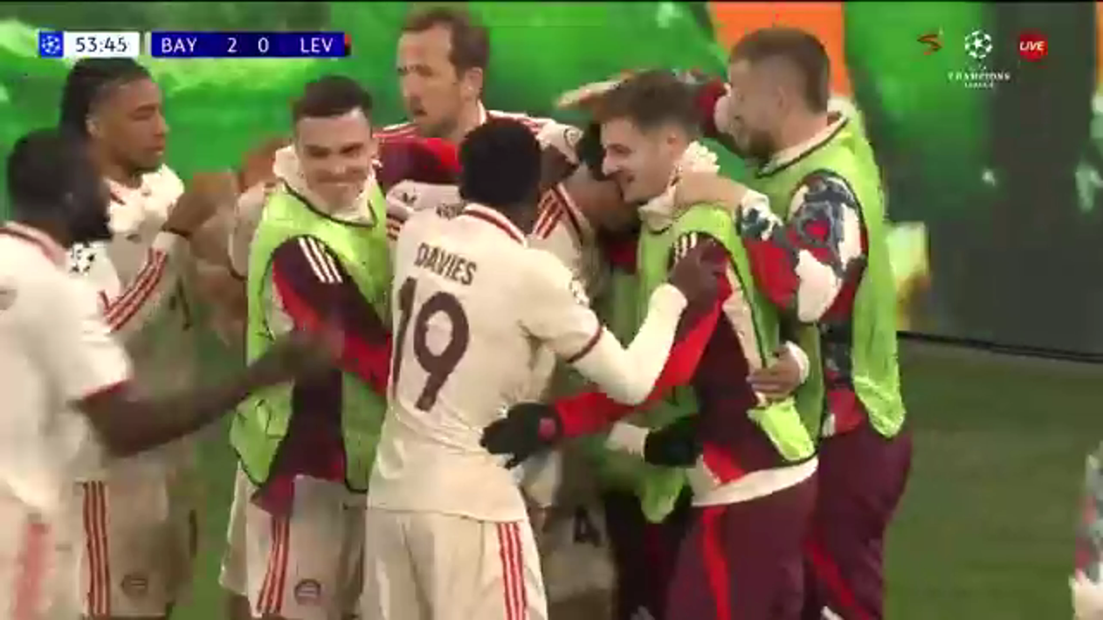 Jamal Musiala | 54th Minute Goal v Bayer Leverkusen