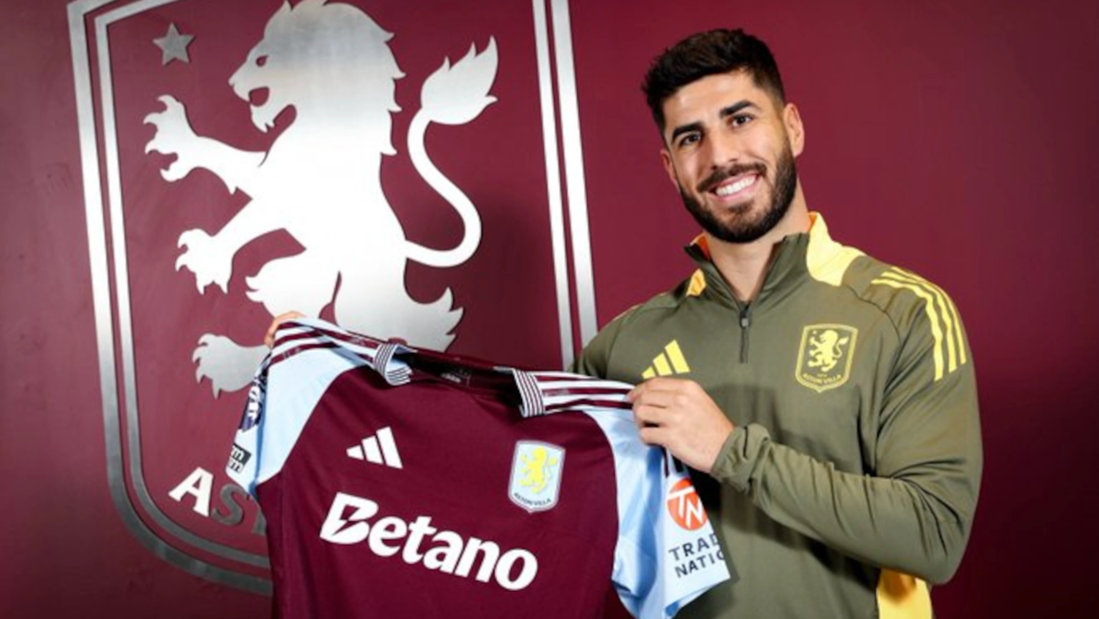 Asensio joins Aston Villa on loan from PSG