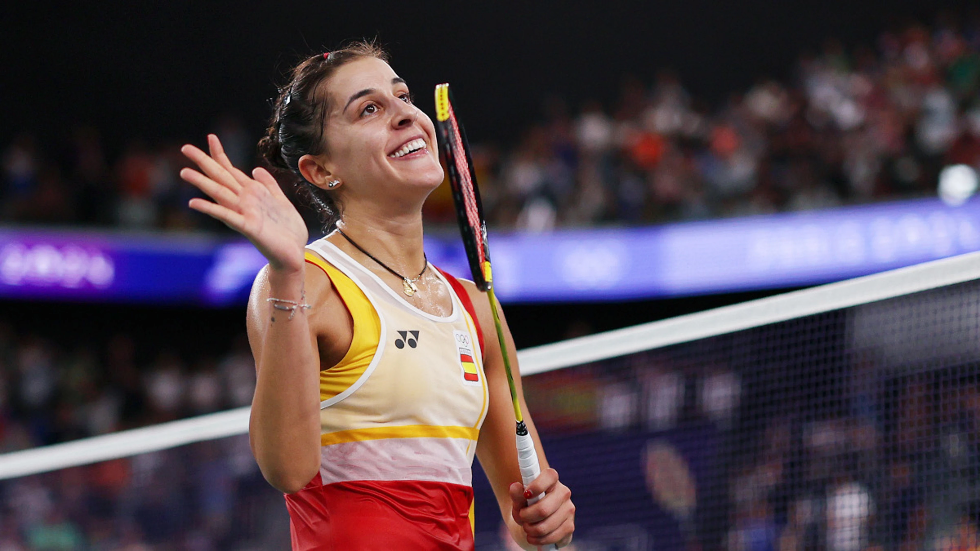 Spain's Marin reaches Olympic badminton semifinals