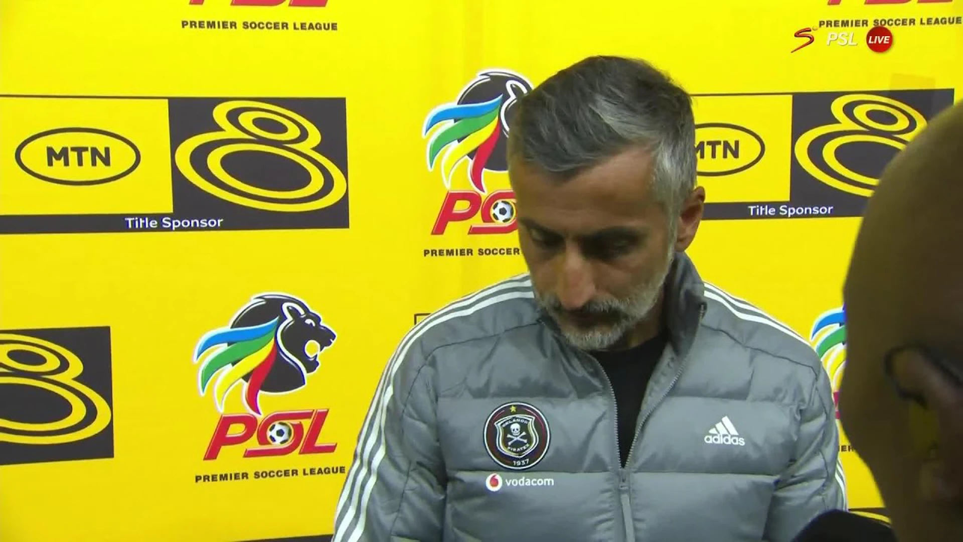 Jose Riveiro post match reaction | Orlando Pirates v SuperSport United | MTN8