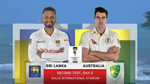 Sri Lanka v Australia | 2nd Test, Day 2 | Highlights