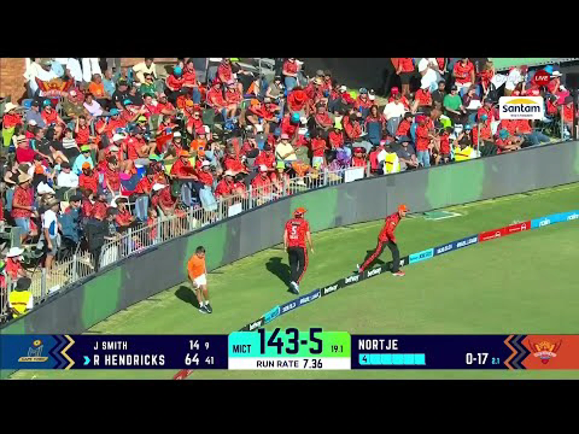 Reeza Hendricks 70 | Sunrisers Eastern Cape v MI Cape Town | Betway SA20