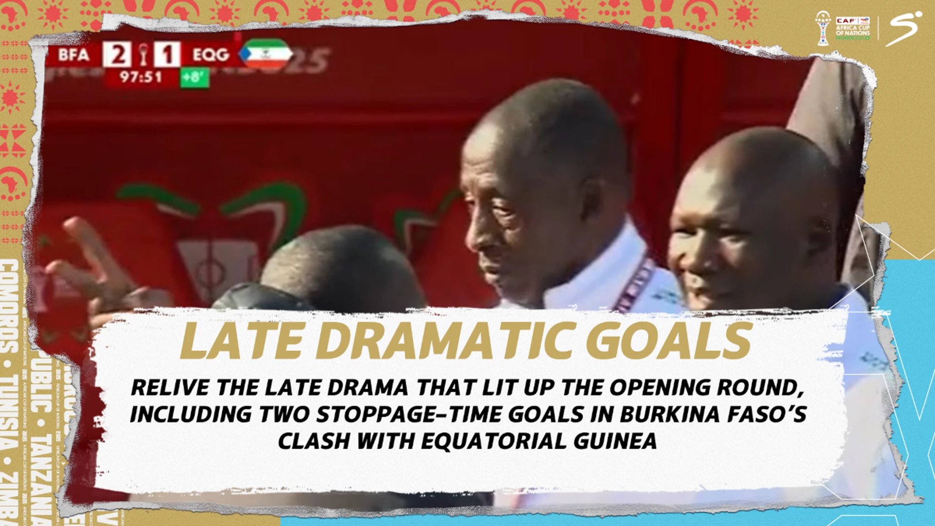 Late Dramatic Goals | Match Round 1 | AFCON 2025